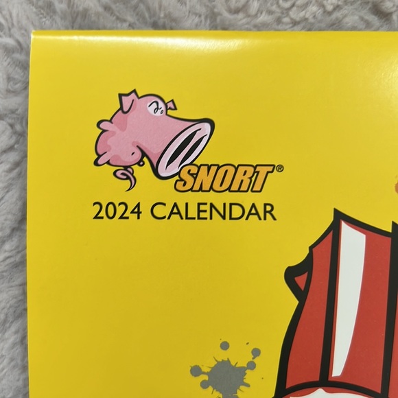 2024 Snort calendar classic toys, wall calendar featuring Snort and classic toys - Picture 12 of 16